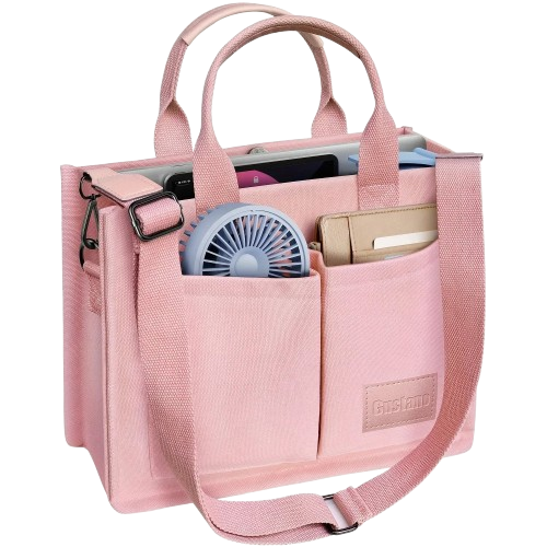 Borsa Tote Skypack Eco 3 in 1 – Grande borsa shopper in tela resistente, elegante e versatile per il lavoro, il weekend e la mamma